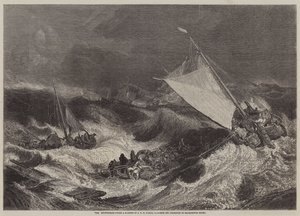 Het Schipbreuk door Joseph Mallord William Turner